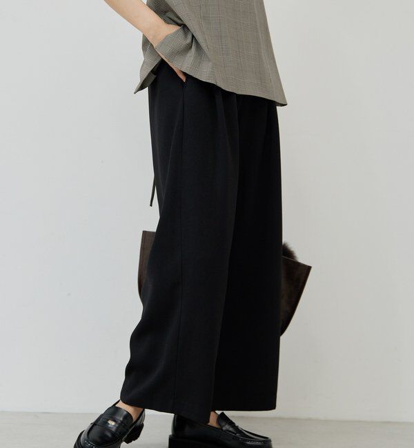  「【CHIHAYAコラボ】スウェードライクタックイージーパンツ」|チノ|