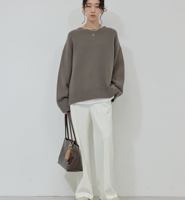  「【楽ちん&times;美脚】【セットアップ対応】ポンチスラックス」|チノ|