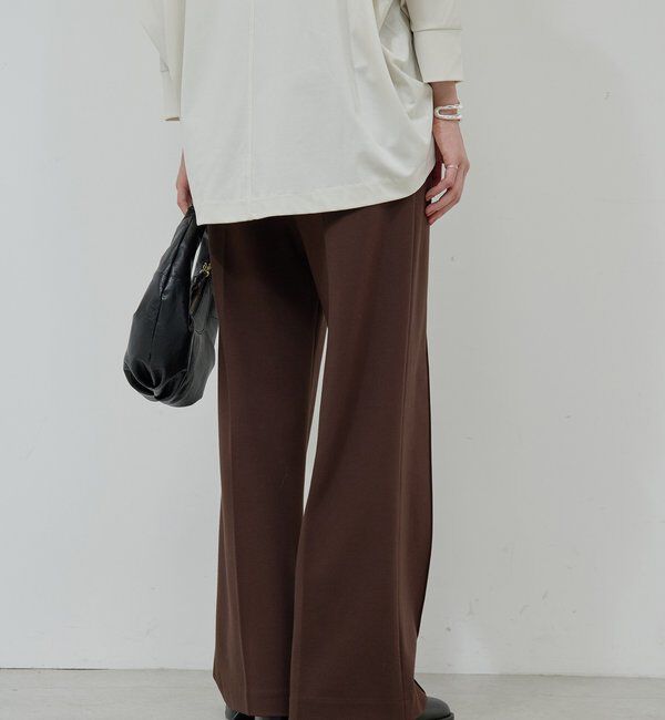  「【楽ちん&times;美脚】【セットアップ対応】ポンチスラックス」|チノ|