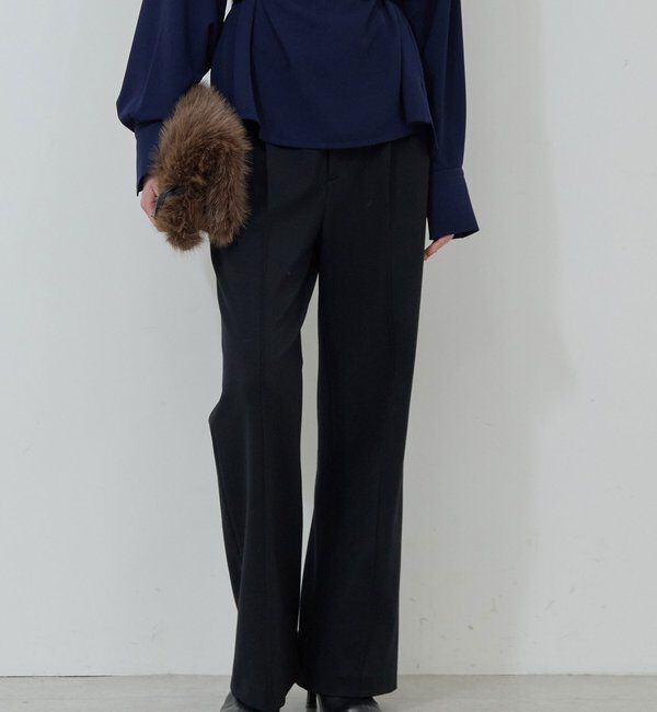  「【楽ちん&times;美脚】【セットアップ対応】ポンチスラックス」|チノ|