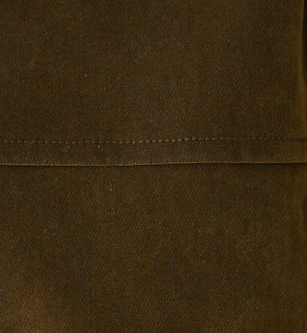  「【手洗い可】フロッキーデニムジップブルゾン」|ベスト・ジレ|