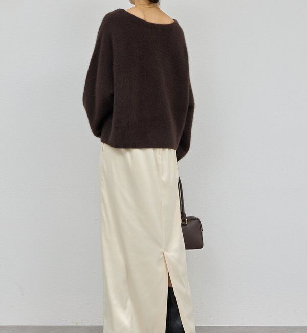  「【ルミネ限定カラー】【手洗い可能】ストレッチサテンタイトスカート」|スカート|