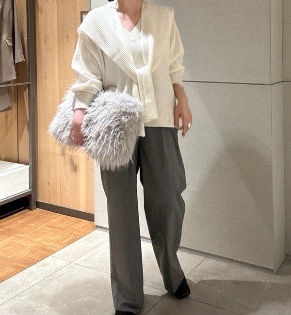  「【脱マンネリニット】【MANAKAコラボ】フードセットニット」|ニット・セーター|