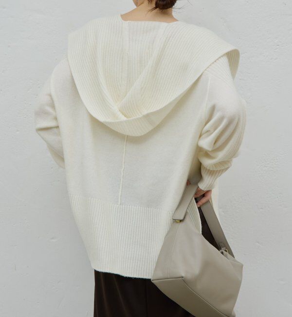  「【脱マンネリニット】【MANAKAコラボ】フードセットニット」|ニット・セーター|