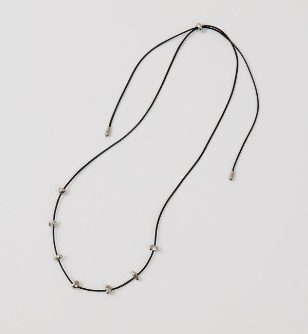  「メタルピースコードネックレス」|リング|