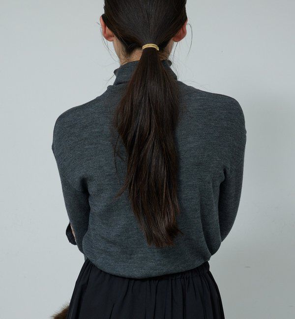  「【新色を加えてリバイバル】リブタートルカットソー」|Tシャツ・カットソー|