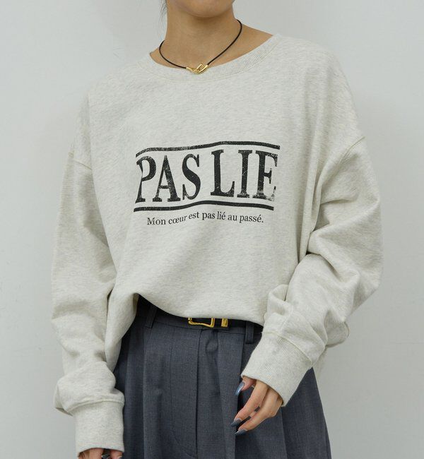  「PASLIEロゴスウェット」|Tシャツ・カットソー|