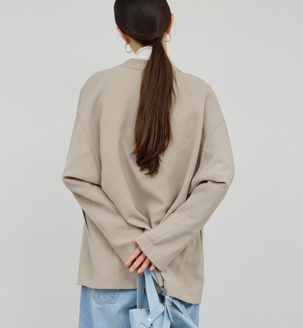  「ジャージーノーカラージャケット」|その他|