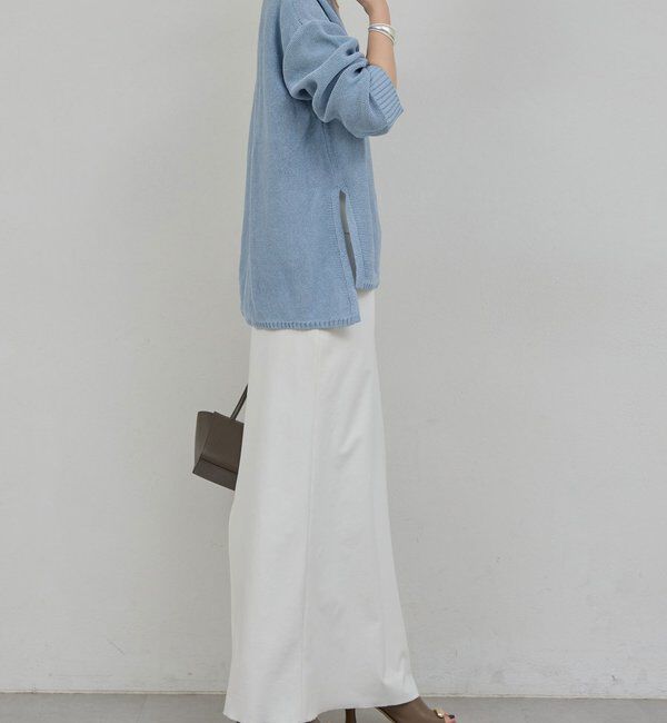  「【手洗い可】コットンメッシュプルオーバー」|ニット・セーター|