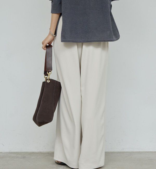  「【即戦力パンツ】【3サイズ展開】ワイドイージーパンツ」|チノ|