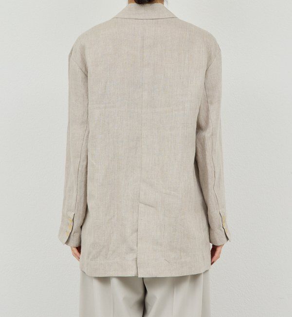  「【セットアップ対応】リネンジャケット」|その他|