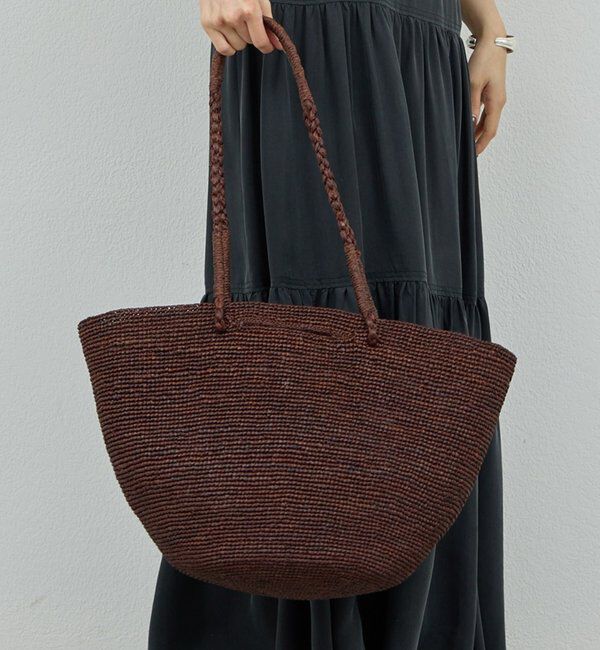  「【MIORA】ラフィア2WAYトート」|トートバッグ|