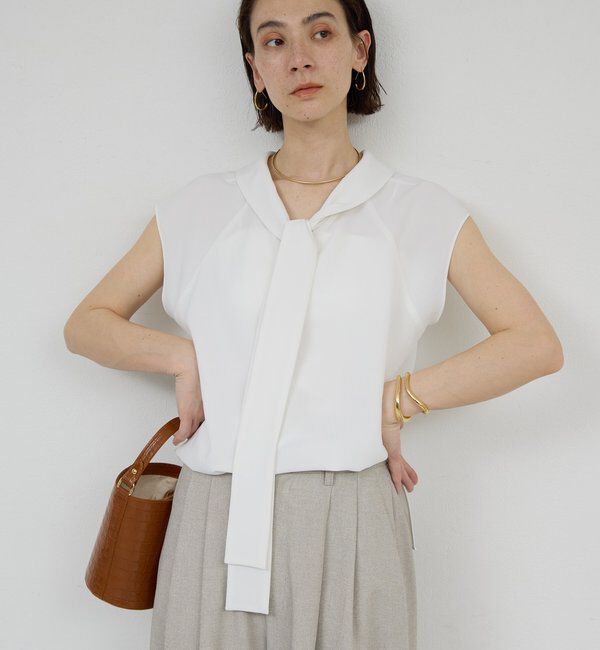  「2WAYボウタイブラウス」|シャツ・ブラウス|