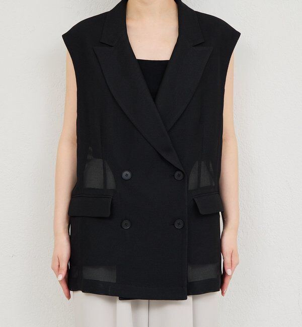  「メッシュダブルジレ」|ベスト・ジレ|