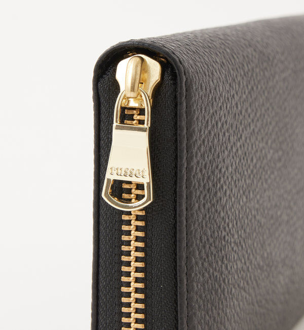  「モノグラムプレートラウンドジップウォレット」|財布|