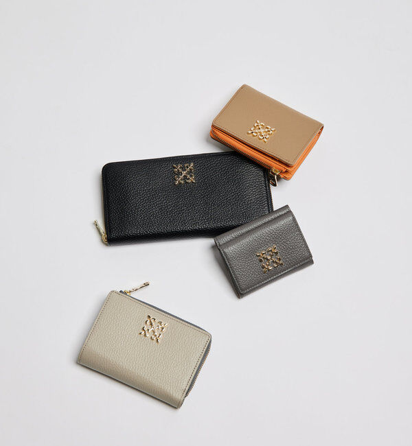  「モノグラムプレートハーフウォレット」|財布|