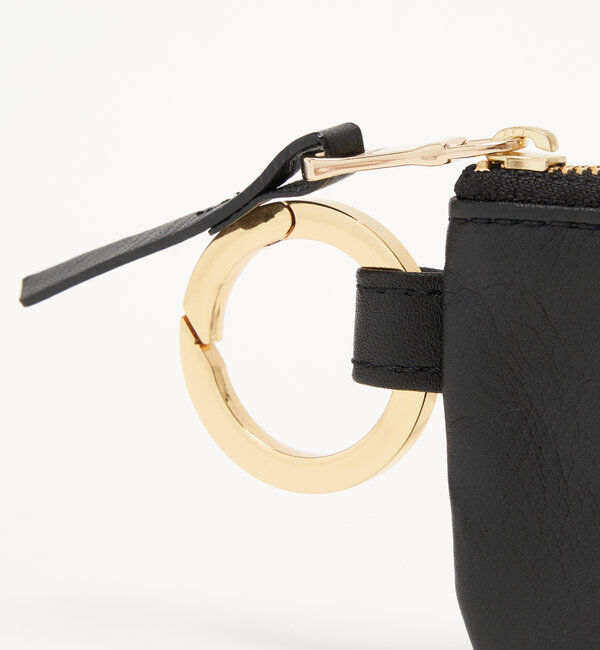  「カラビナ付き ソフトレザーマルチケース」|その他|