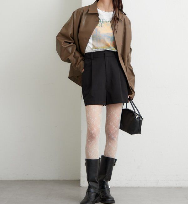  「シンプルショートパンツ」|チノ|