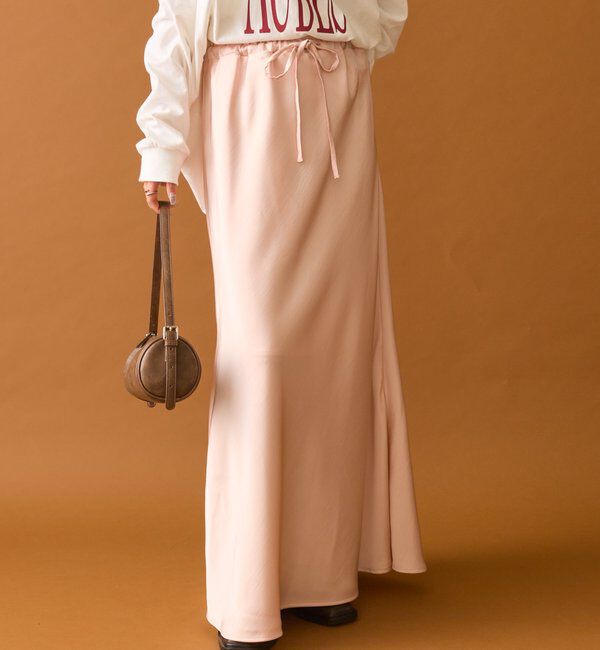  「サテンマーメイドスカート」|スカート|