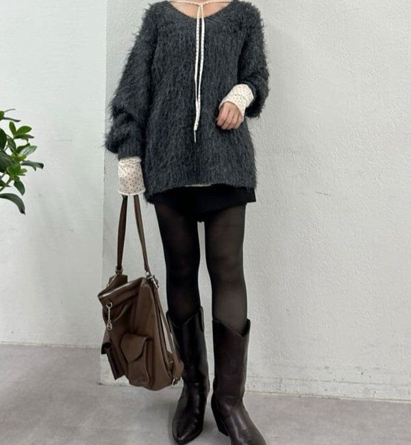  「ドットティアードプルオーバー」|Tシャツ・カットソー|