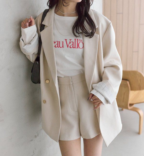  「金ボタンテーラードジャケット」|テーラードジャケット|