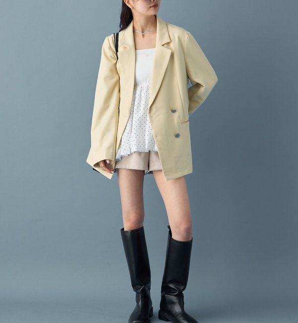  「金ボタンテーラードジャケット」|テーラードジャケット|