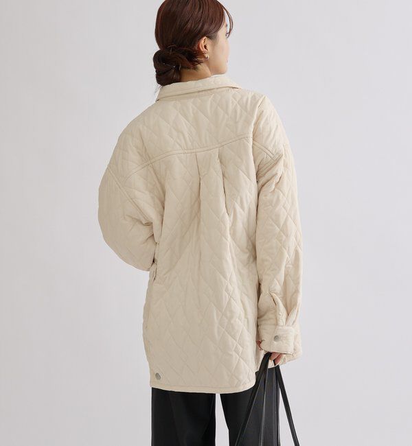  「襟付きキルティングジャケット」|その他|