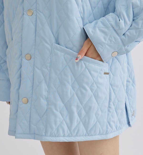  「襟付きキルティングジャケット」|その他|