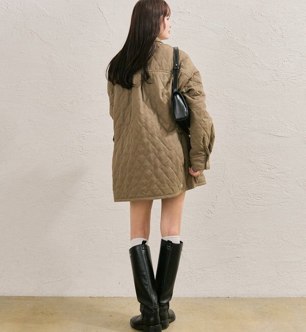  「襟付きキルティングジャケット」|その他|