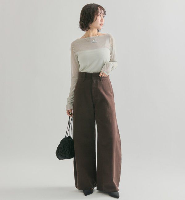  「ラメシアープルオーバー」|Tシャツ・カットソー|