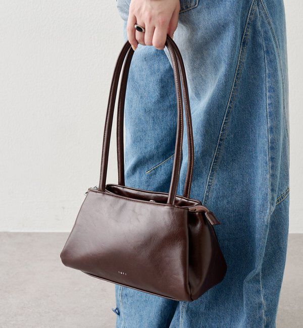  「loti 3ポケットBAG」|ショルダー・メッセンジャー|ブラウン