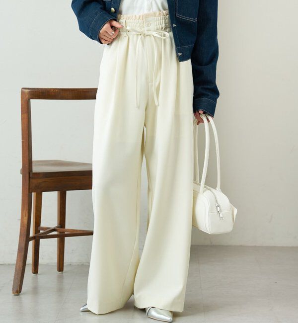  「Wベルトパンツ」|チノ|