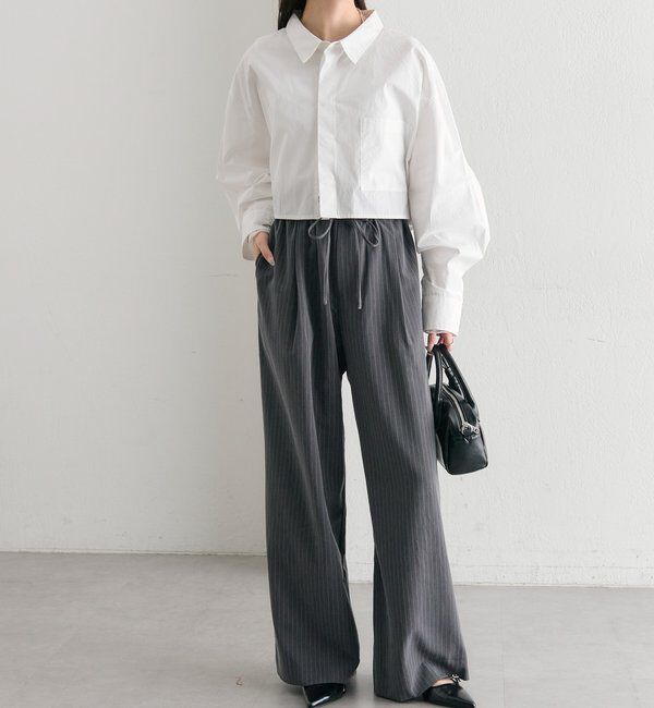  「Wベルトパンツ」|チノ|