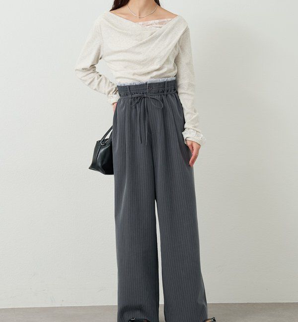  「Wベルトパンツ」|チノ|