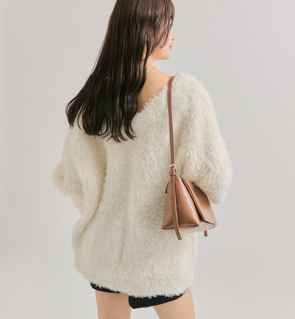  「ループボタン カーディガン」|カーディガン|