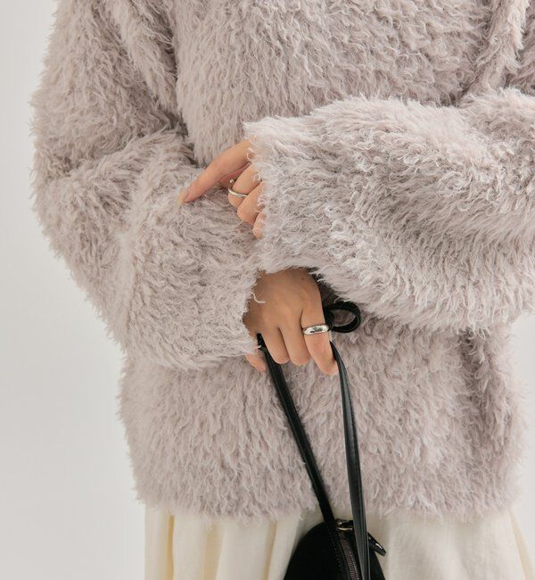  「ループボタン カーディガン」|カーディガン|