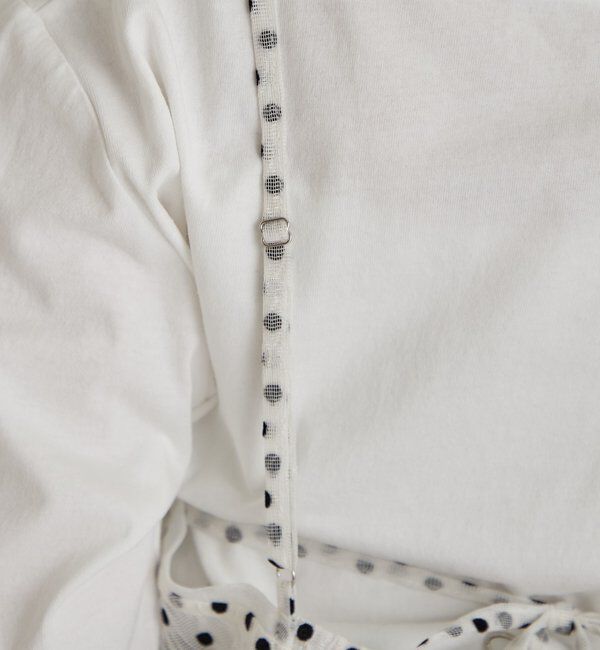  「ドットチュールキャミチュニック」|キャミソール|