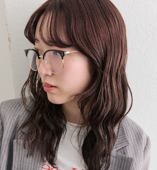  「ハーフリムメガネ」|サングラス|