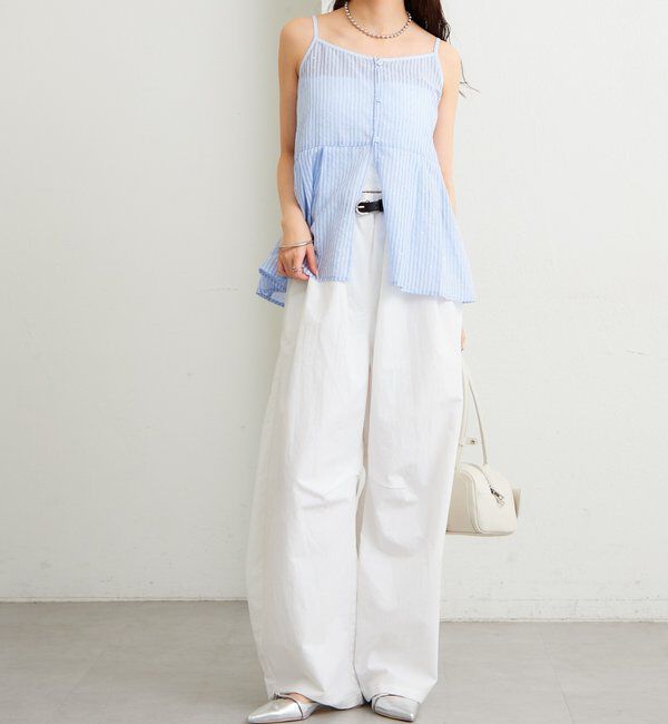  「ラメストライプビスチェSETブラウス」|シャツ・ブラウス|