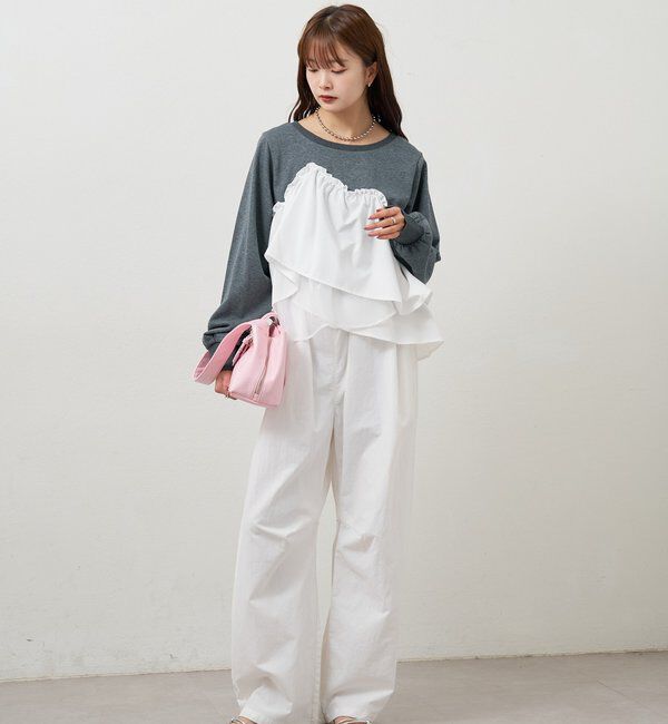  「ビスチェドッキングスウェット」|パーカー|