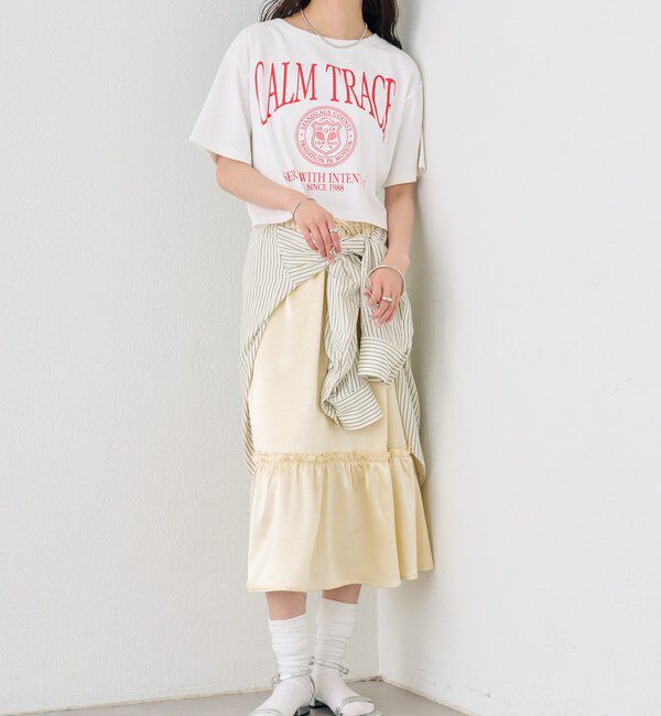  「ショートロゴTシャツ」|Tシャツ・カットソー|