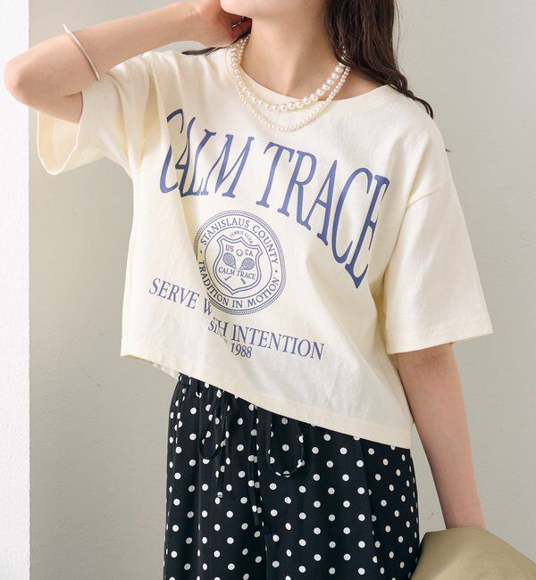  「ショートロゴTシャツ」|Tシャツ・カットソー|