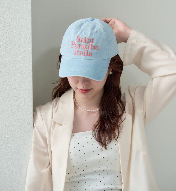  「デニムロゴキャップ」|ハット|