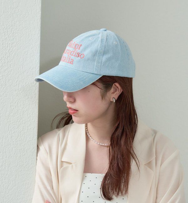  「デニムロゴキャップ」|ハット|