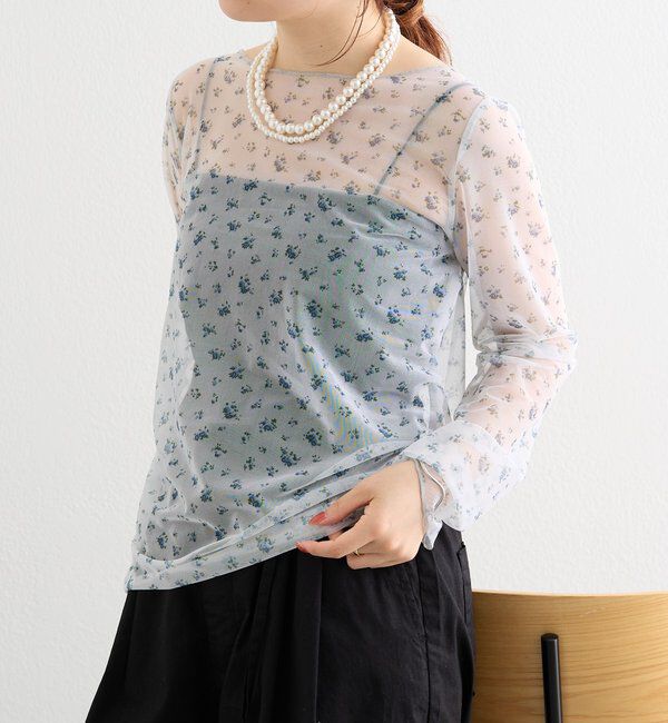  「プリントシアーロンT」|Tシャツ・カットソー|