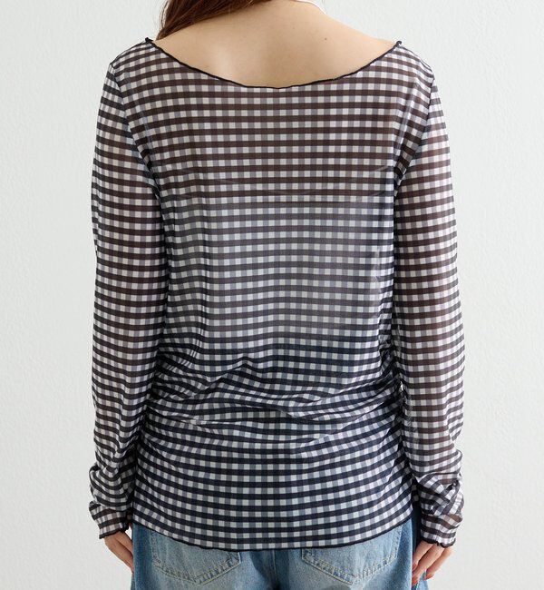  「プリントシアーロンT」|Tシャツ・カットソー|