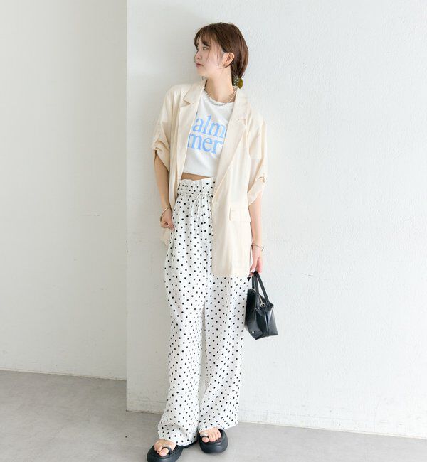  「シアー半袖ジャケット」|その他|