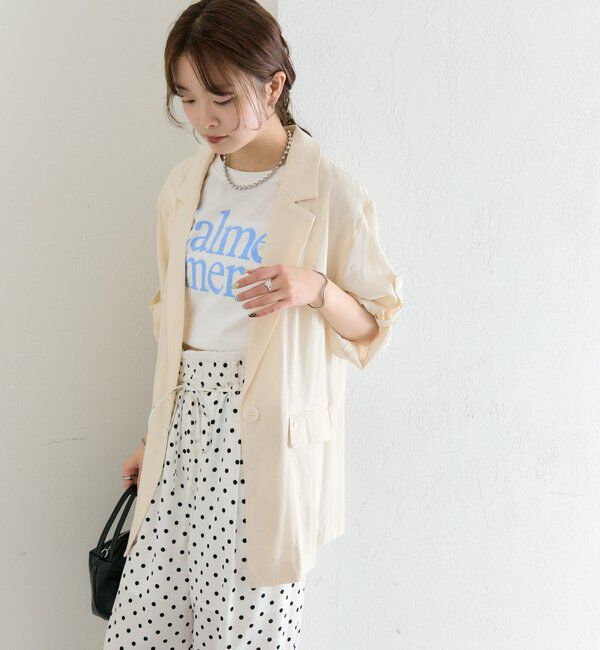  「シアー半袖ジャケット」|その他|