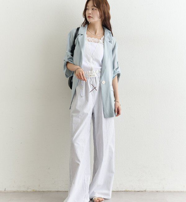  「シアー半袖ジャケット」|その他|