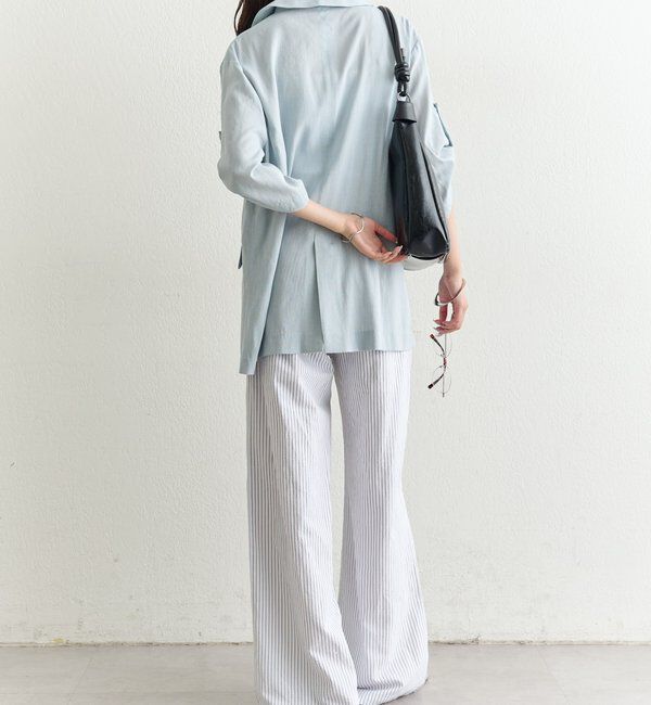  「シアー半袖ジャケット」|その他|